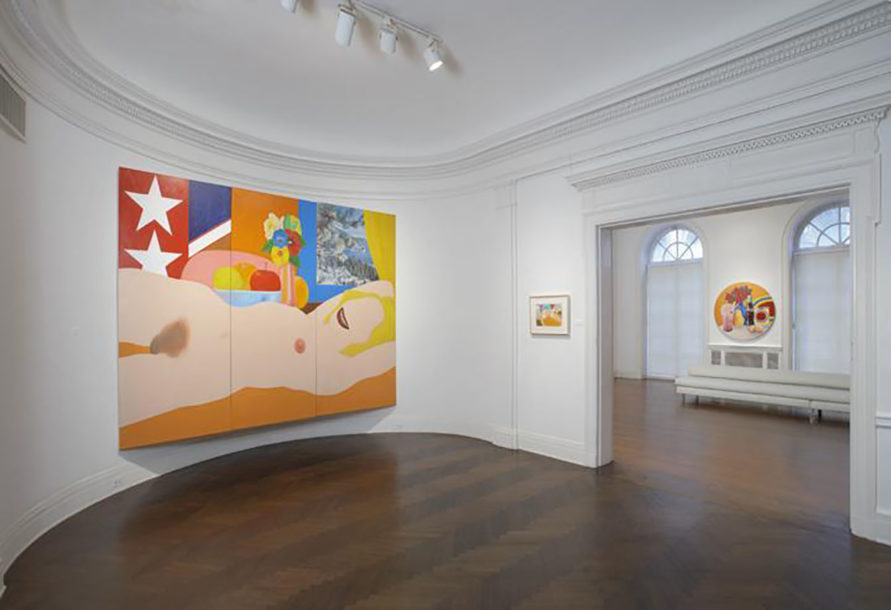 Installation view of the exhibition Tom Wesselmann: The Sixties