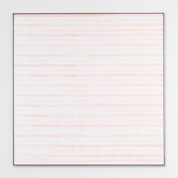 Painting by Agnes Martin, "Untitled," 2003.