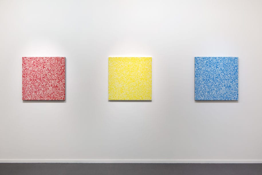 Installation view of François Morellet (Booth C10) at Frieze Masters, London 2018