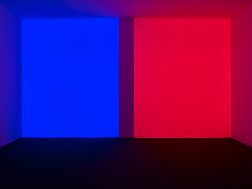 James Turrell's Orca Blue-Red, 1968