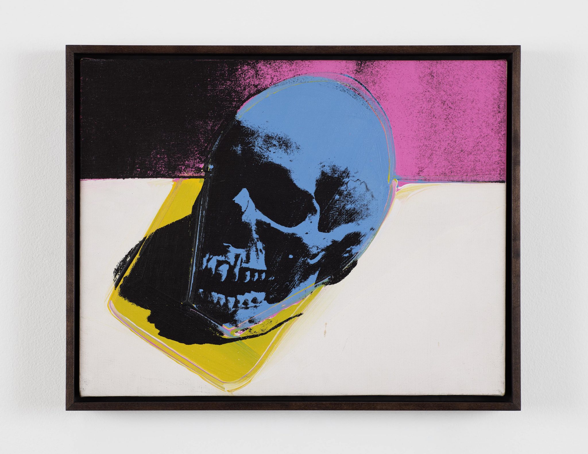 Skull 7 1976 Andy Warhol quadro stampa su tela AW155 