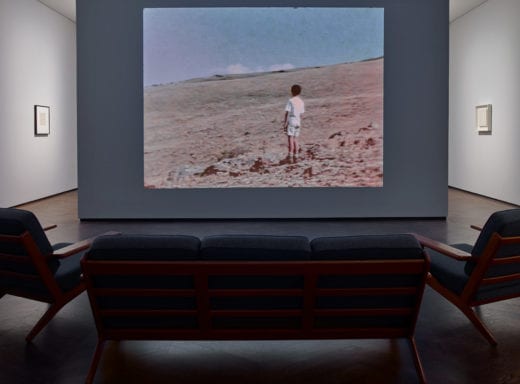 Installation view of FOCUS: Agnes Martin.
