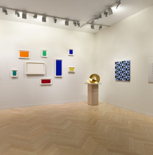 Installation view, Lévy Gorvy, Booth 304 at TEFAF New York Spring, 2019.