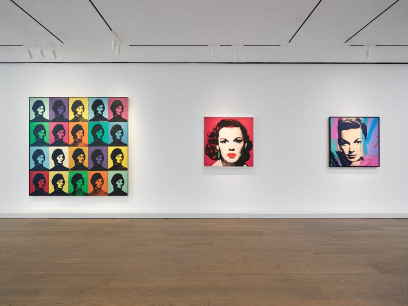 Warhol Women, Installation view, Lévy Gorvy, New York, 2019.