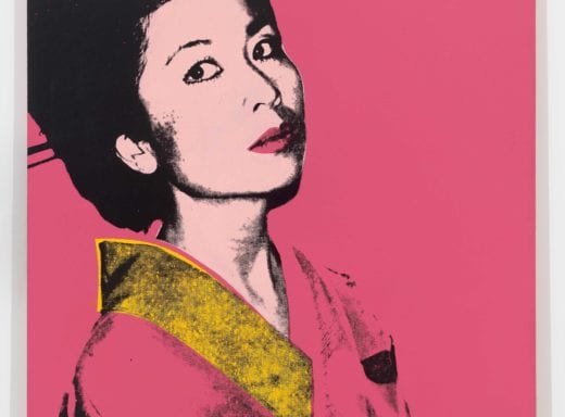 Andy Warhol portrait of Kimiko Powers, "Kimiko Powers," 1972.