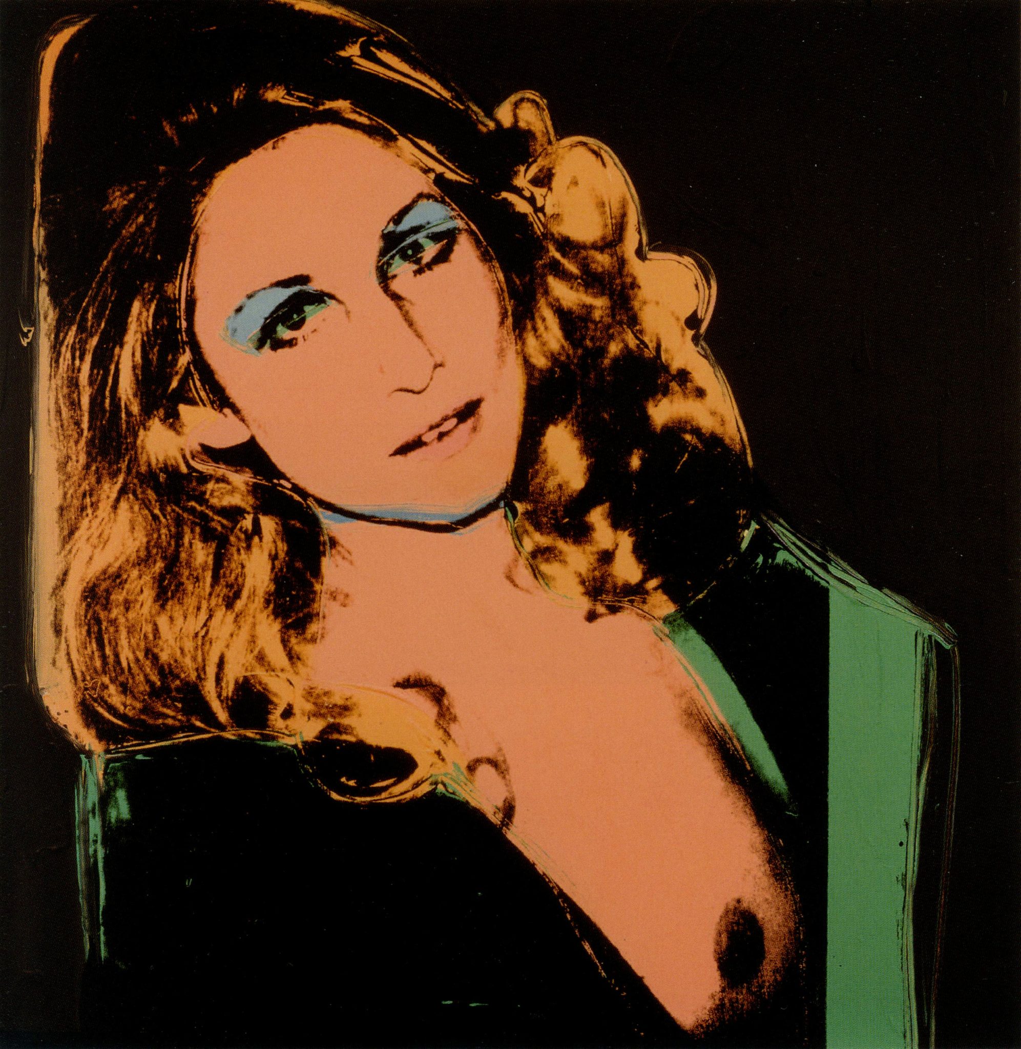 Andy Warhol, portrait of Jane Holzer, "Jane Holzer," 1975.