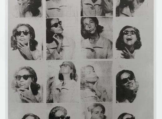Andy Warhol portrait of Ethel Scull, 1963.
