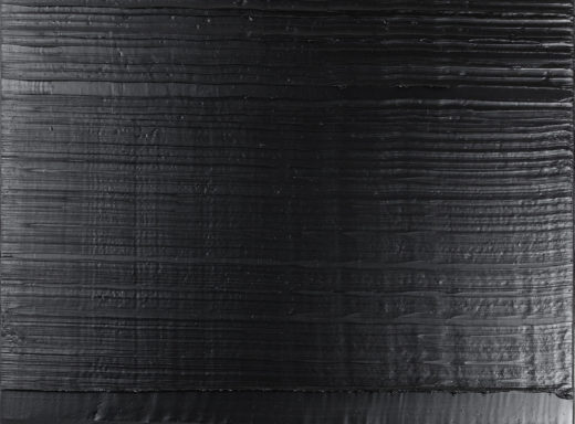 Pierre Soulages. Peinture 165 x 130 cm, 25 juillet 2017