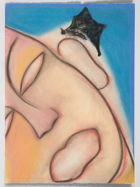 Francesco Clemente's pastel Ex Libris Chenonceau 'Night', 1994