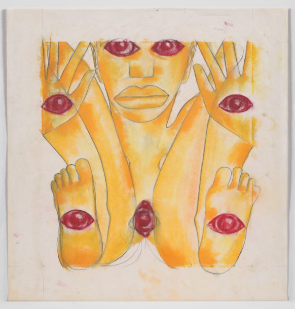Francesco Clemente's pastel Drawings for Geography, North, 1992