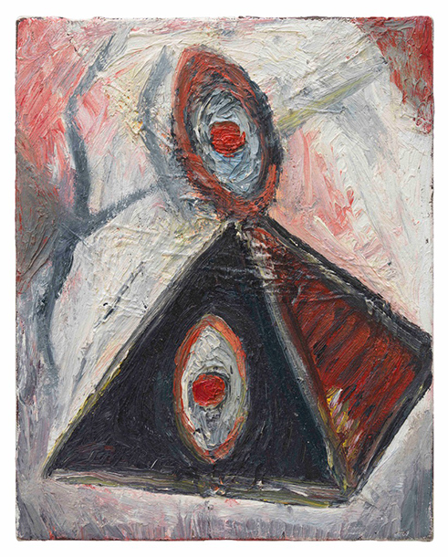 Jutta Koether's painting Max Ernst, 1983