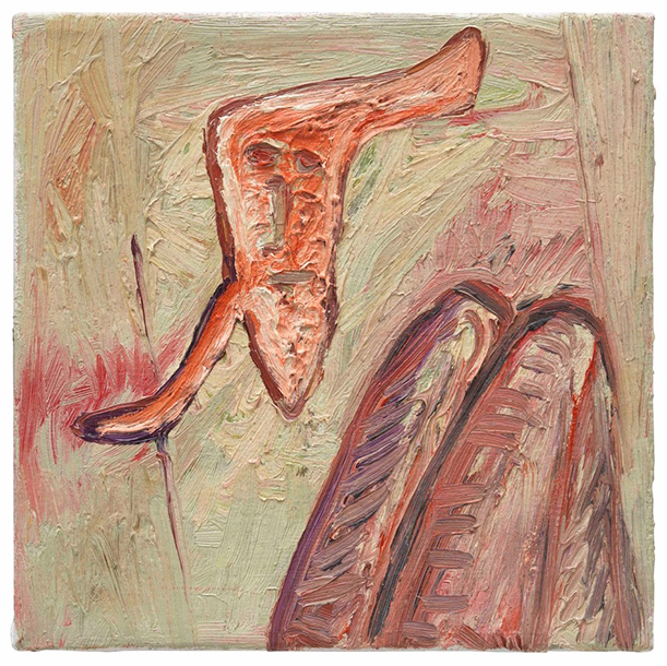 Jutta Koether's painting Jane Bowles, 1983