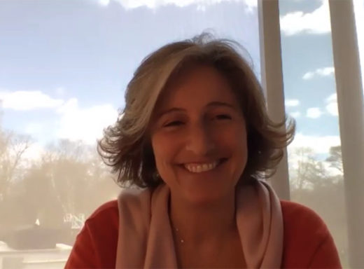 Dominique Lévy speaking on LGTV webinar series