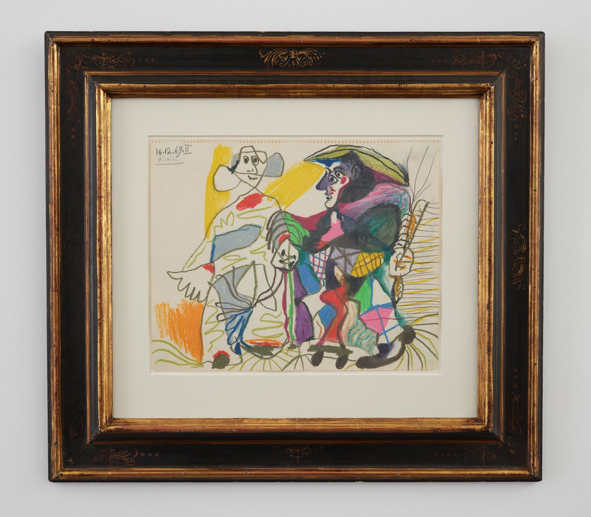 pablo-picasso-s-pierrot-et-arlequin-1969-l-vy-gorvy