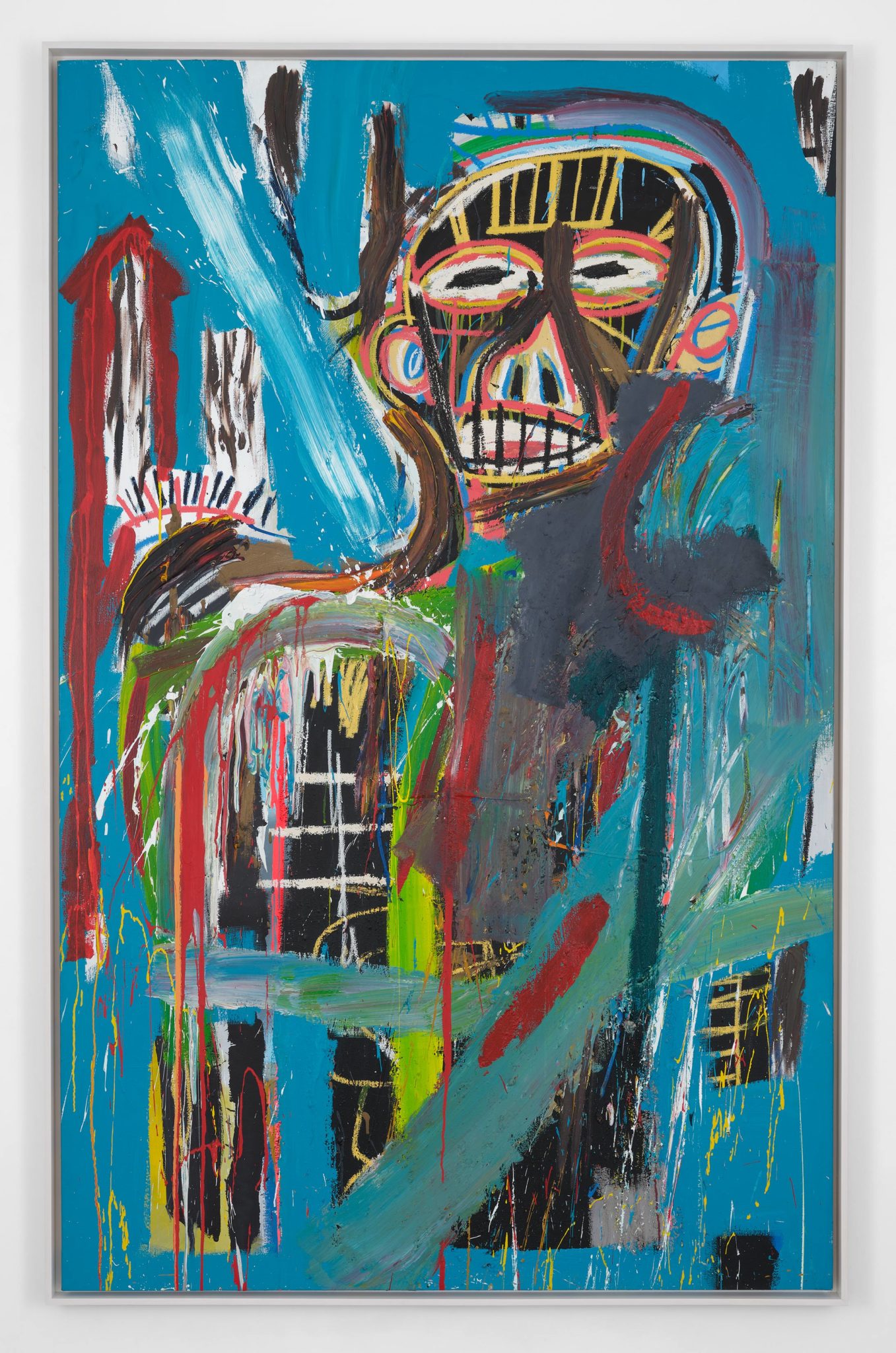 Jean-Michel Basquiat's painting Untitled (1982)