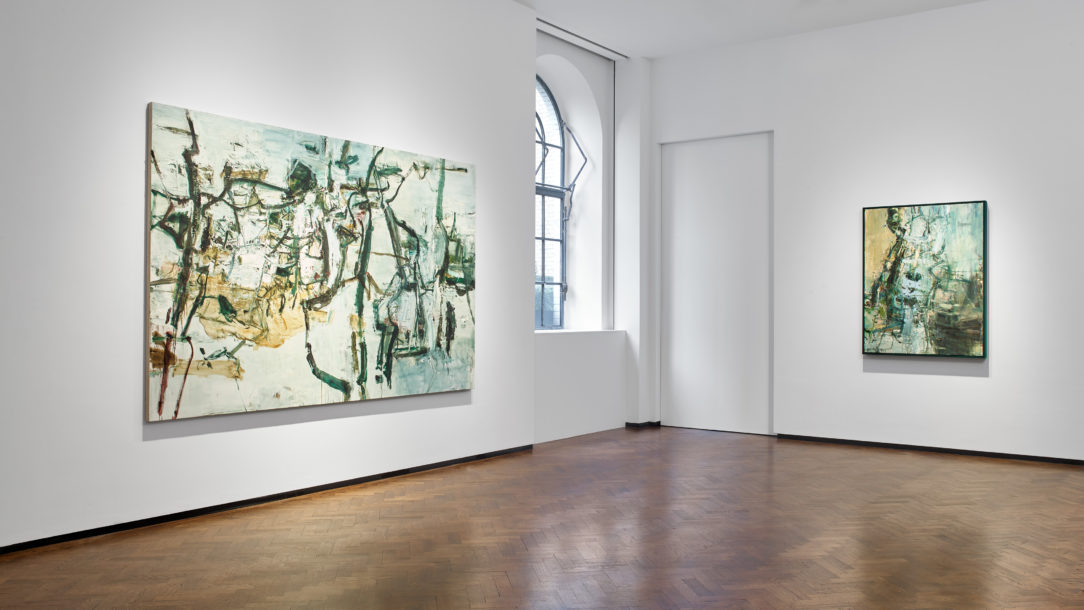 Installation view of Tu Hongtao "Twisting and Turning" exhibition at Lévy Gorvy London