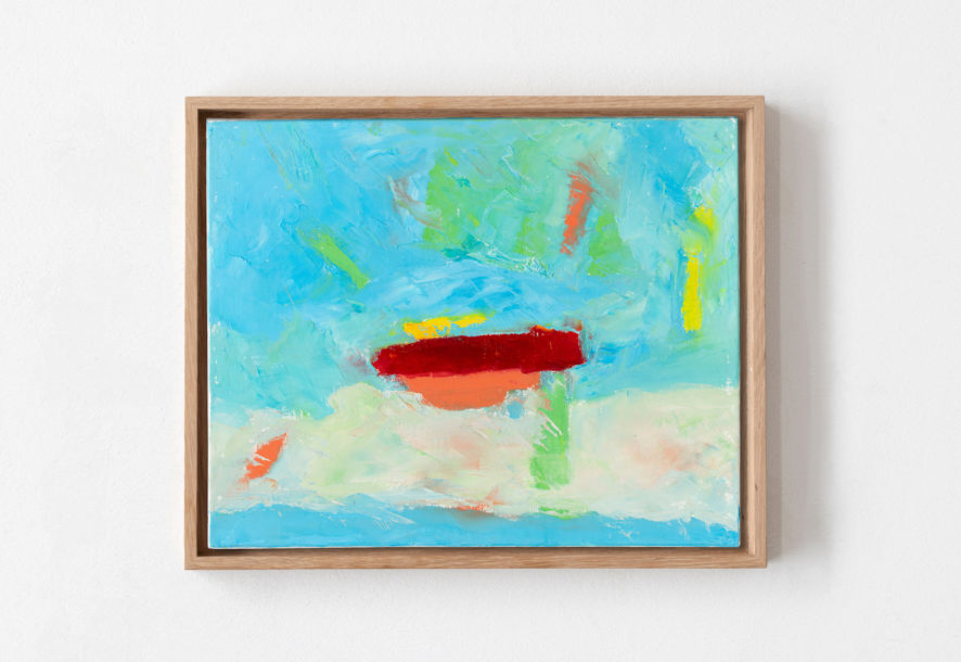 Etel Adnan's painting Horizon 8