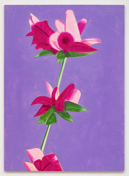 Alex Katz's painting Azalea on Lilac
