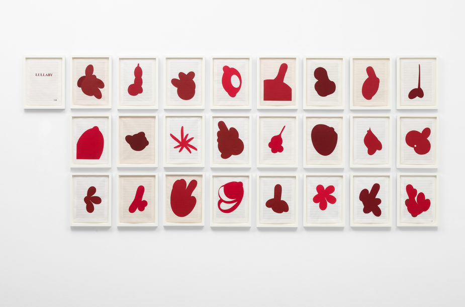 Louise Bourgeois's series of 25 screen prints Lullaby