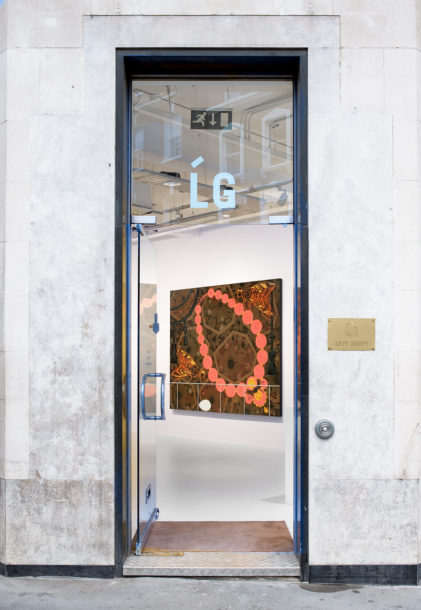 Installation view of Lari Pittman: Dioramas at 40 Albemarle Street