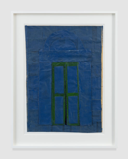 Image of Jannis Kounellis's paint on paper work Untitled